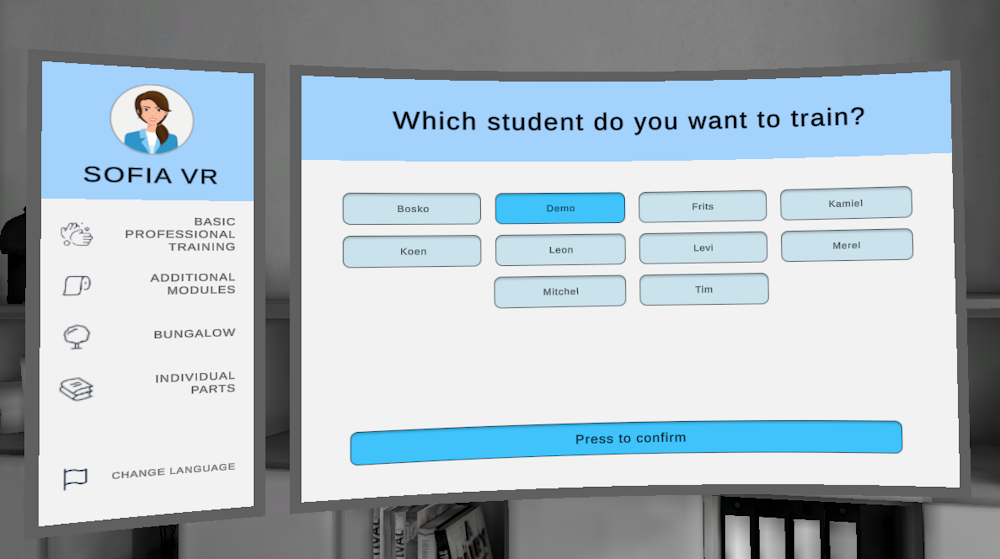 Selecting student