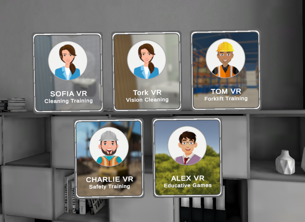 Selecting training